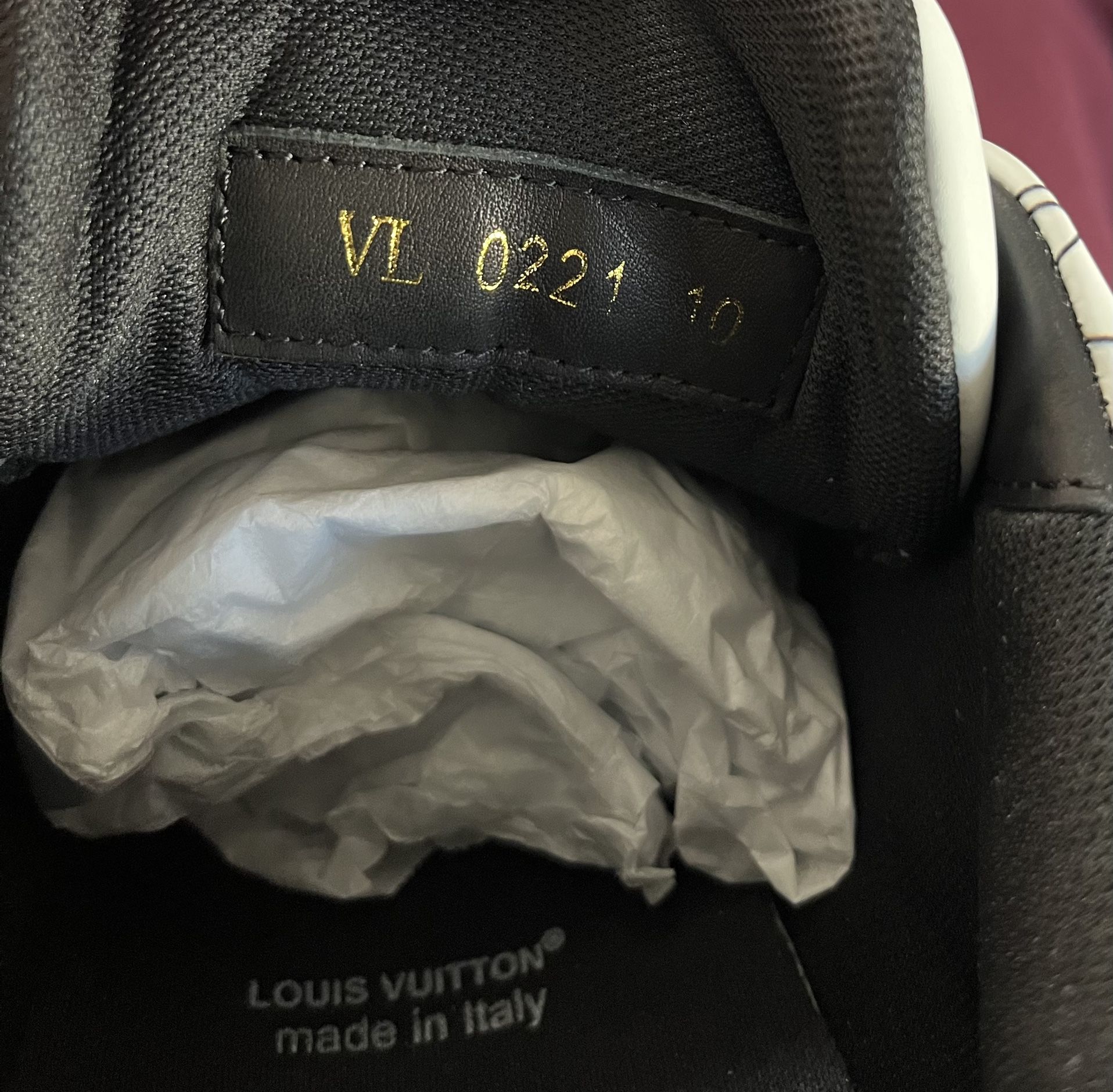 Louis Vuitton LV Trainer #54 Graphic Print White Black Blue for Men