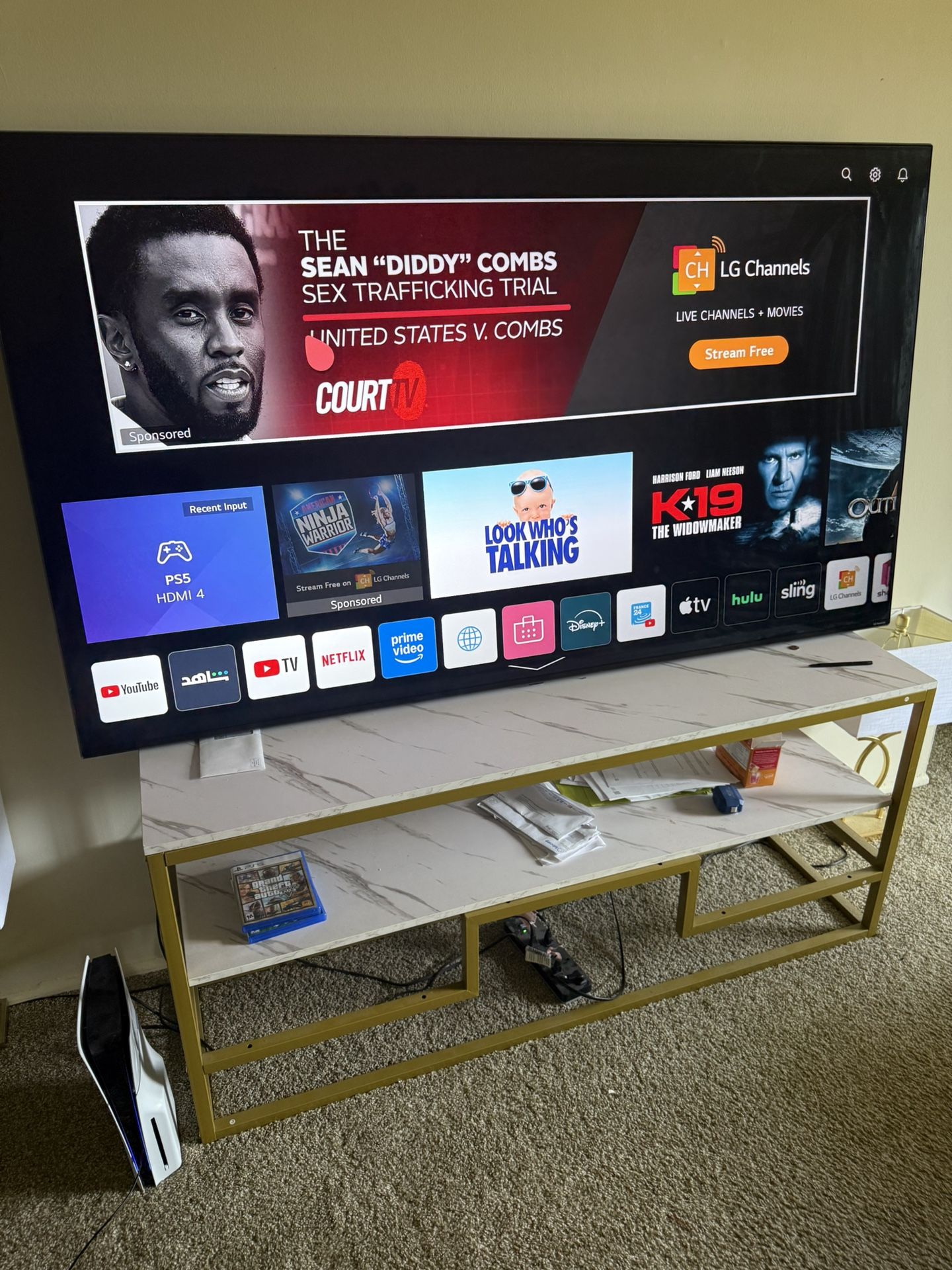 TV LG 75inch 50/60