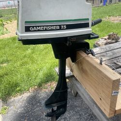 Gamefisher Gas Trolling Motor 7.5hp