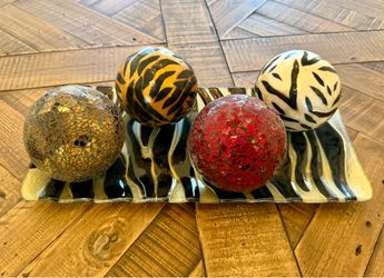 Boho African safari table decor