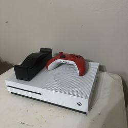 xbox One S ( Red Controller ) 
