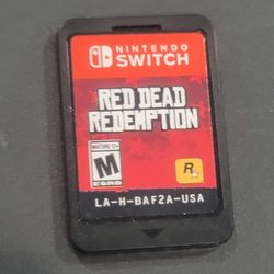 NINTENDO SWITCH RED DEAD REDEMPTION 