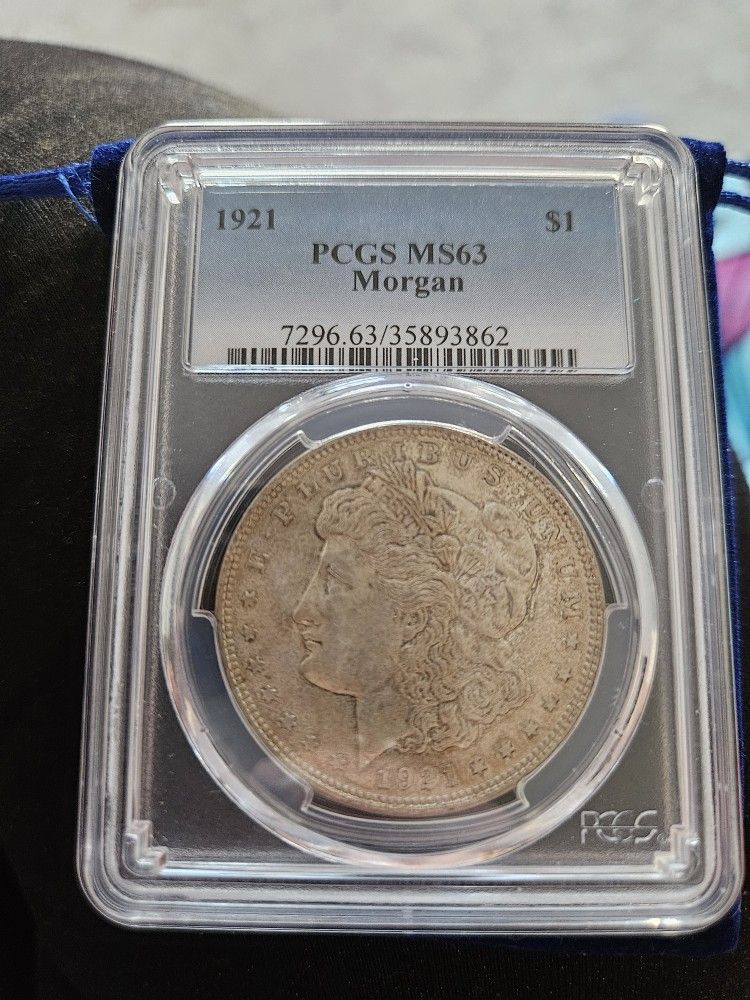 1921 Morgan Silver Dollar