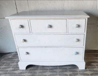 White dresser
