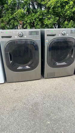 LG washer and dryer
