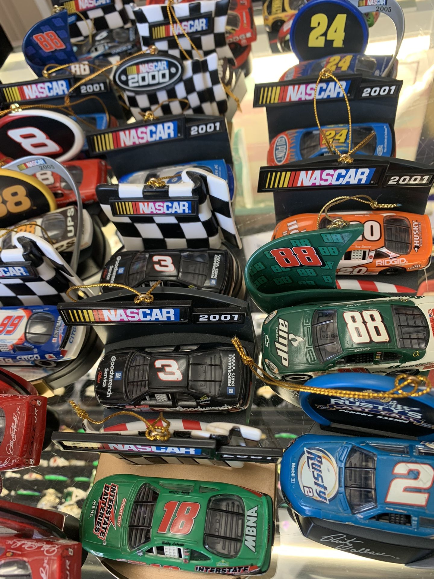 36 NASCAR Ornaments Available Now