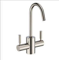 Point of Use Instant Hot & Cold Water Dispenser Faucet - Brushed Nickel