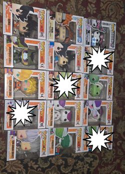 drangonball funko pops