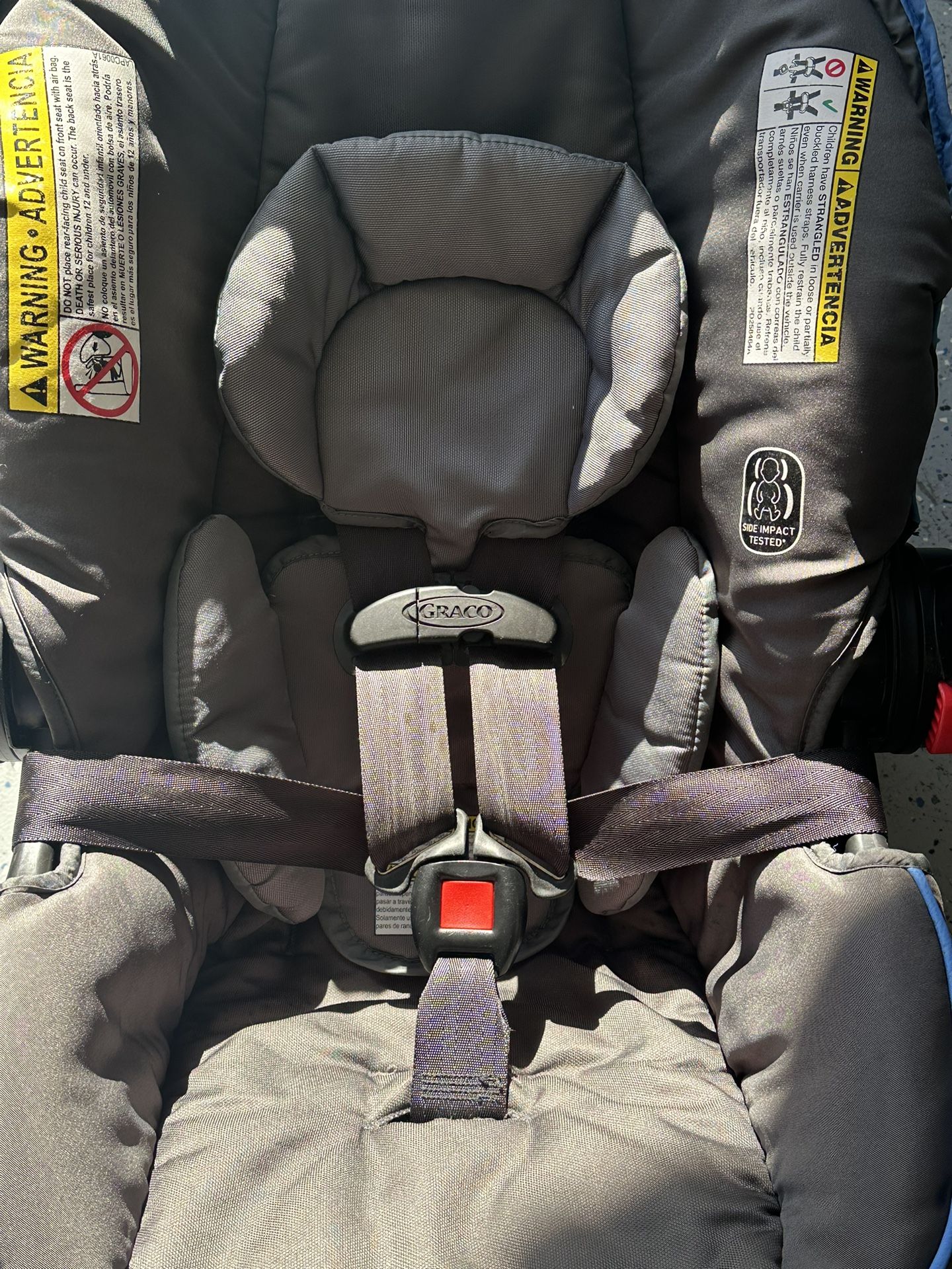 Graco SNUGRIDE SNUGLOCK 30 INFANT BABY CAR SEAT CLICK CONNECT WITH BASE