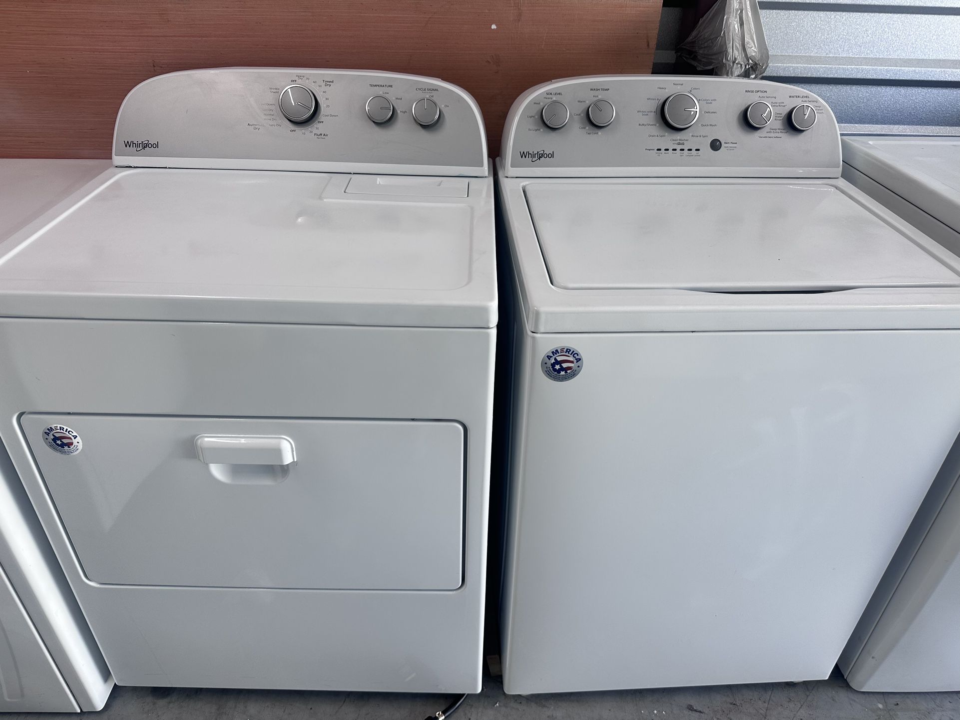 Whirlpool Washer And Dryer / Delivery