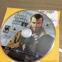 Ps3 Grand Theft Auto 4