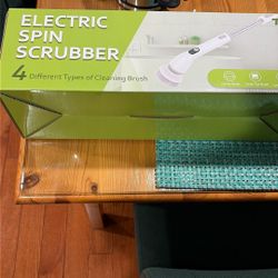 TUYU ELECTRIC SPIN SCRUBBER NEW IN BOX