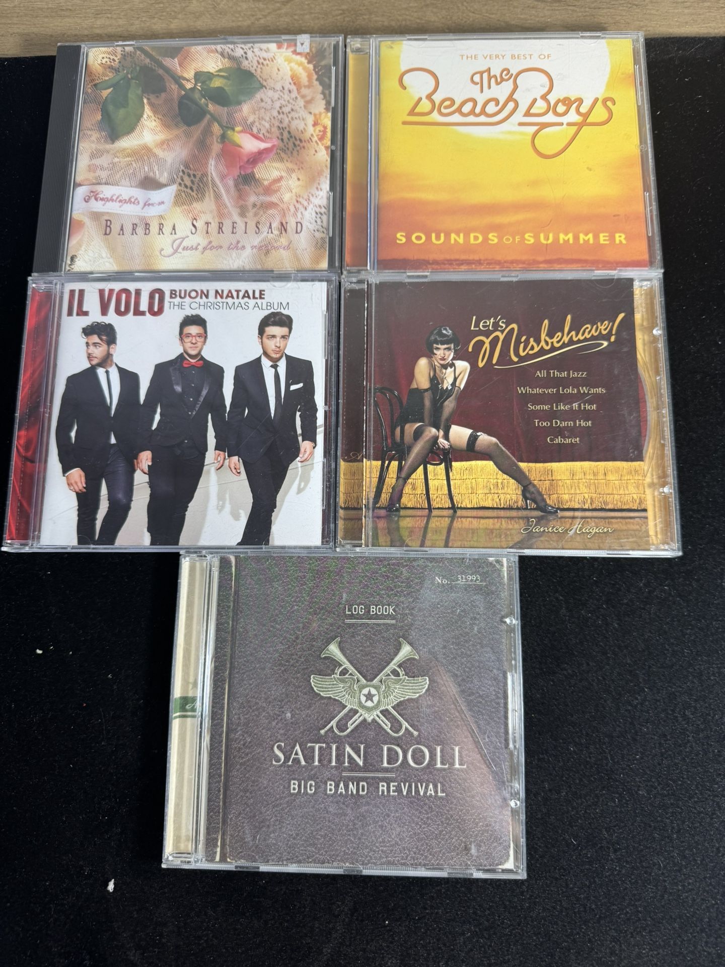 CDs Barbra Streisand The Beach Boys Let’s Misbehave I’ll Volvo