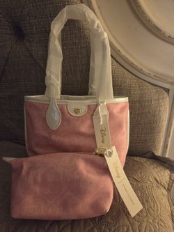 Disney Stoney Clover Lane Princess Little Tote Bag & Matching Cosmetic Bag