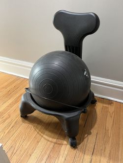 Exercise Ball Computer Chair