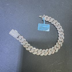 Cuban Bust Down Bracelet