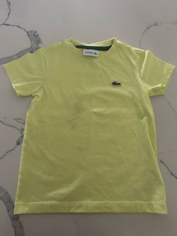 Boys lacoste shirt size 4