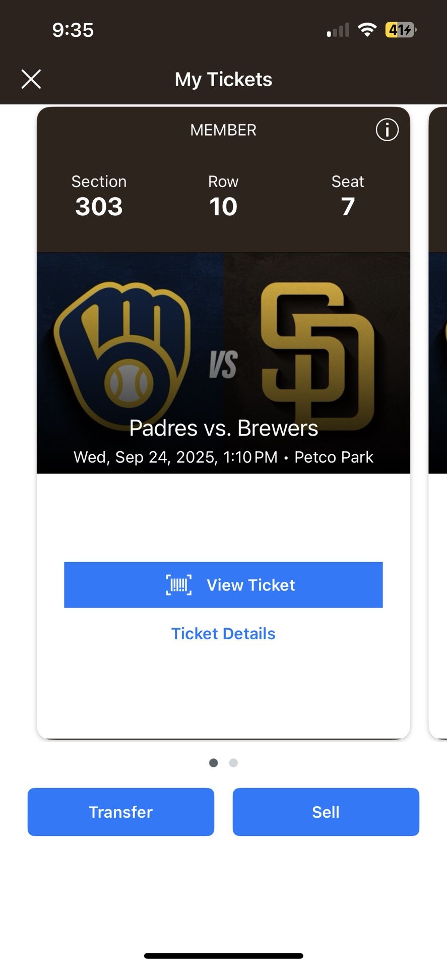 Padres Tickets