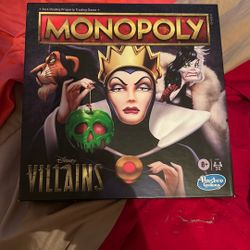 Disney Villians Game New Never Opened 