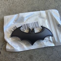 Aluminum Batman Emblem Badge Logo For Car Truck Suv 