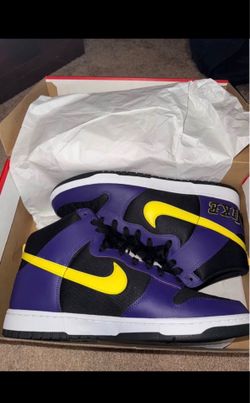Nike Dunk EMB Lakers SZ 13 Mens