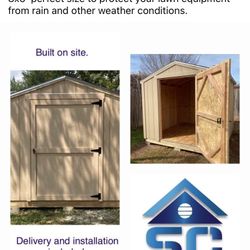 New 8x6 Shed 