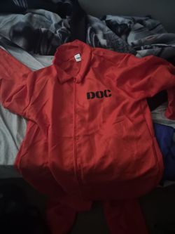 Escaped convict/prisoner costume XXXL
