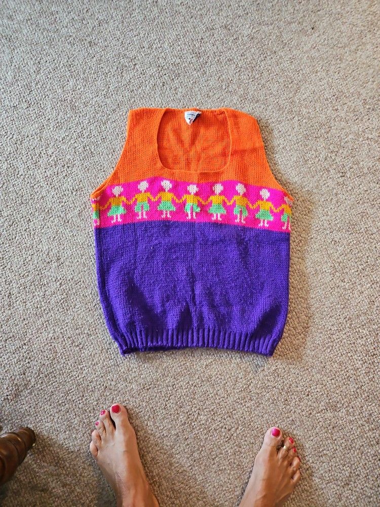Vintage 1969- 70 Sweater Vest
