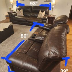 Leather Living room Set