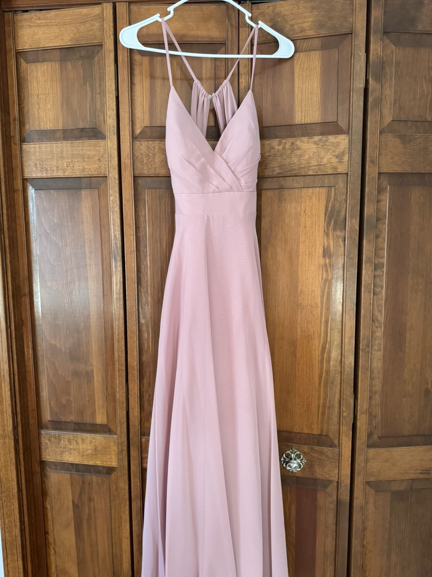 New Azazie Bridesmaid Dress Size 6 Dusty Rose