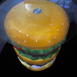 Viral TikTok Cheeseburger End Table 