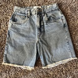 Cotton On Women’s High Straight Bermuda Jean Shorts