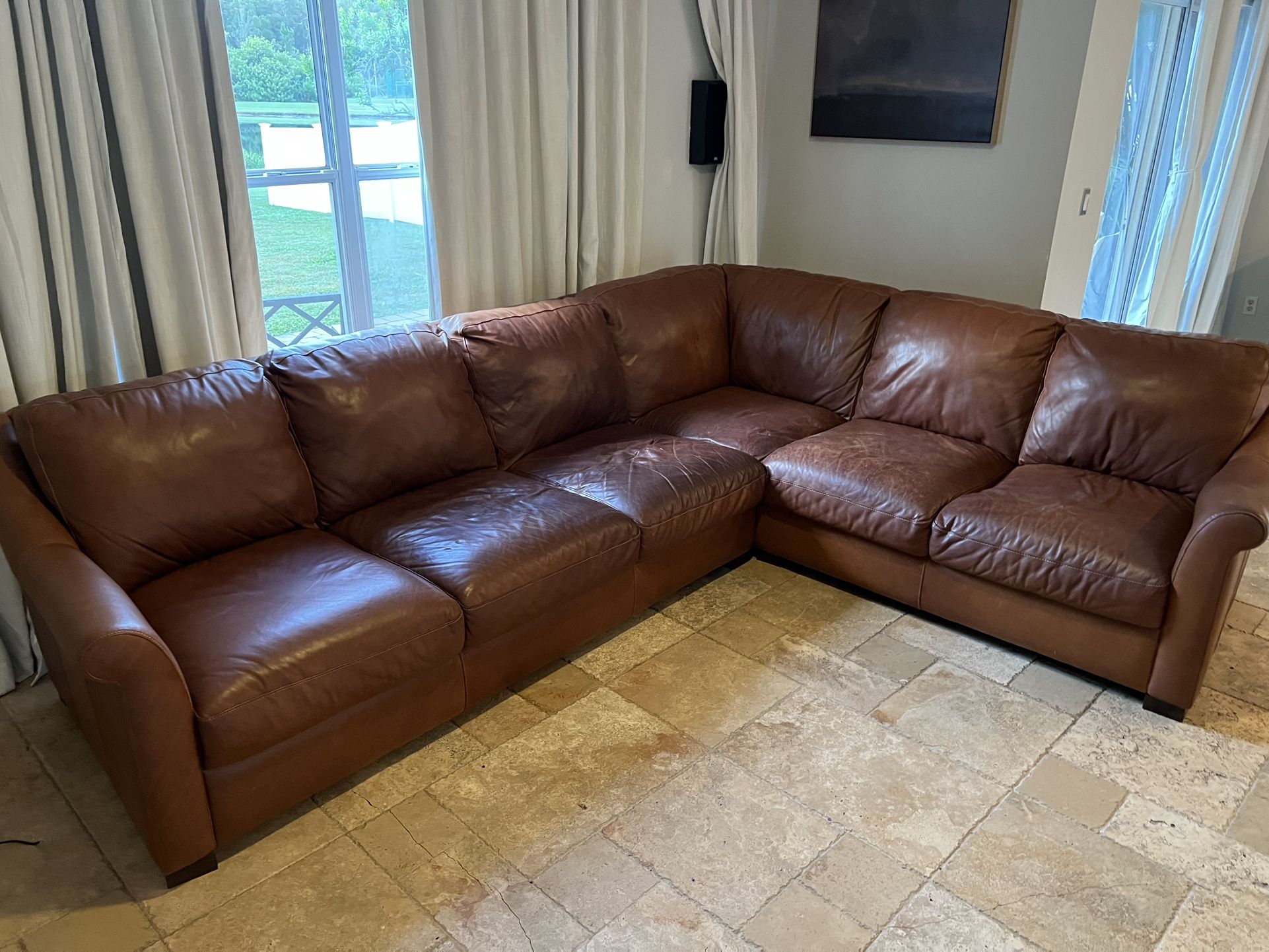 Leather Sectional Sofa