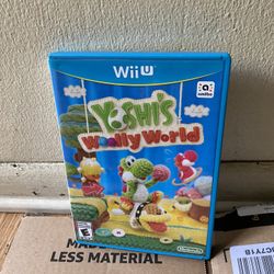 Yoshis Wolly World.  Wii U 