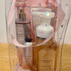 Bath & Bodyworks Champaign Toast Gift Set 