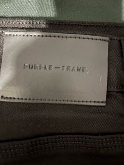 Purple jeans all black size 38