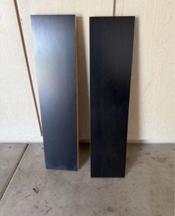 2 IKEA Floating Espresso Shelf / Shelves