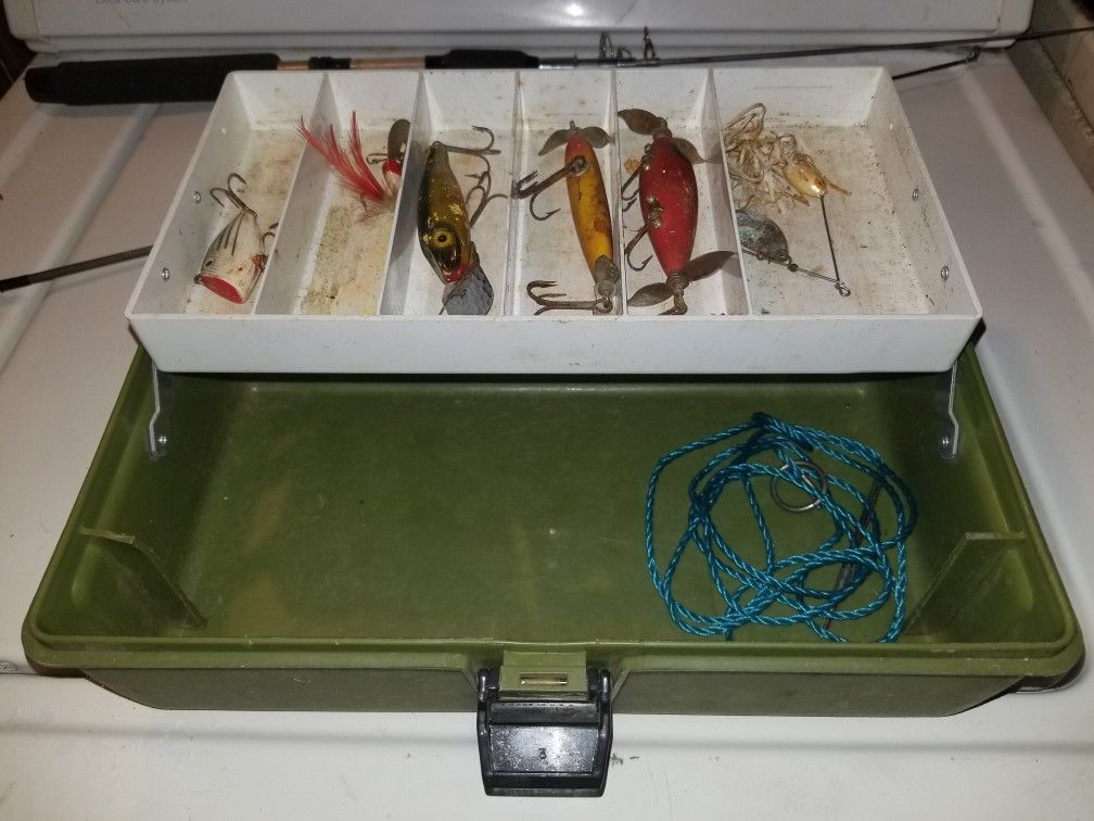 Old fishing lures