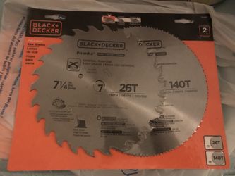Black & Decker Power Saw Blades $20 Or Best Offer