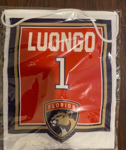 Roberto Luongo Panthers Jersey Banner