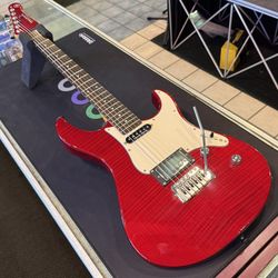 Yamaha PAC612VIIFM Fired Red SH Electric Guitar