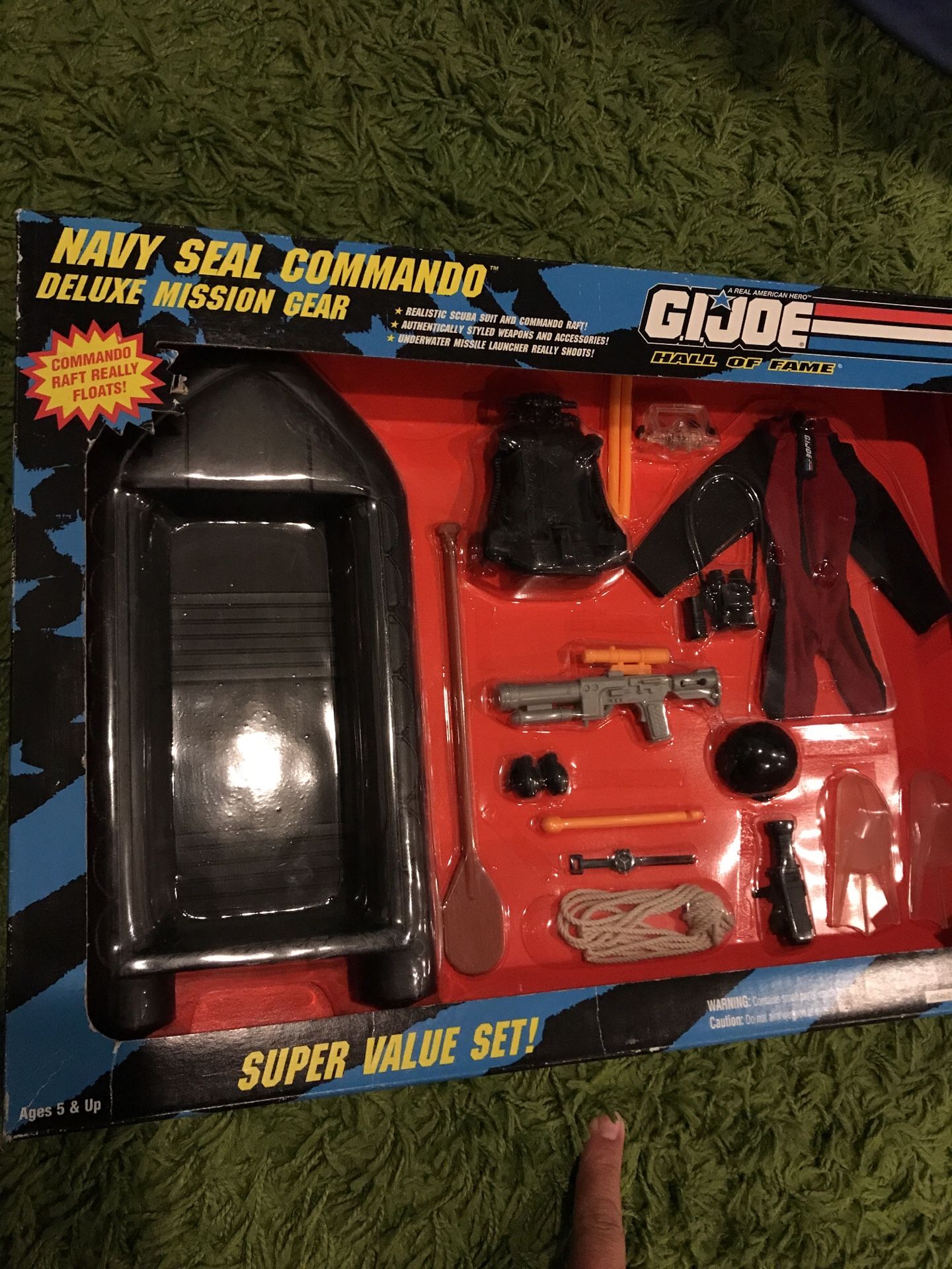 G.I. JOE navy seal commando mission gear