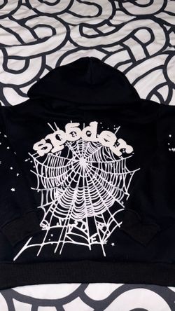 Sp5der Hoodie Black Small