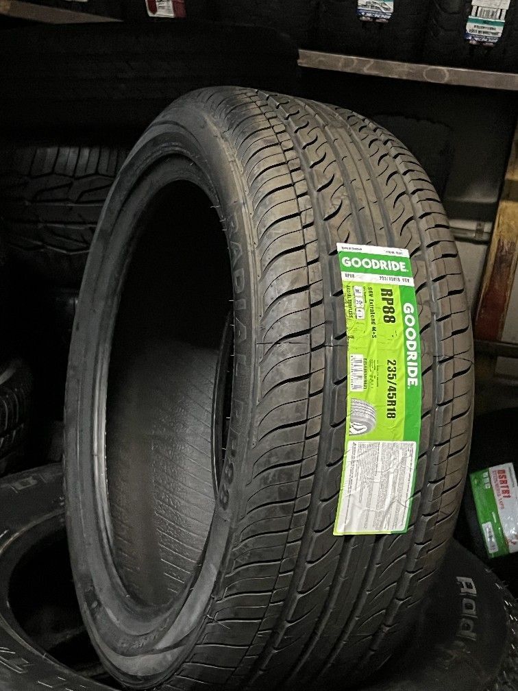 4 Brand New Tires 235/45/18 GOODTRIP