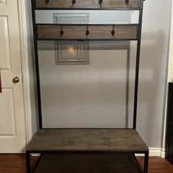 Coat & Shoe Rack