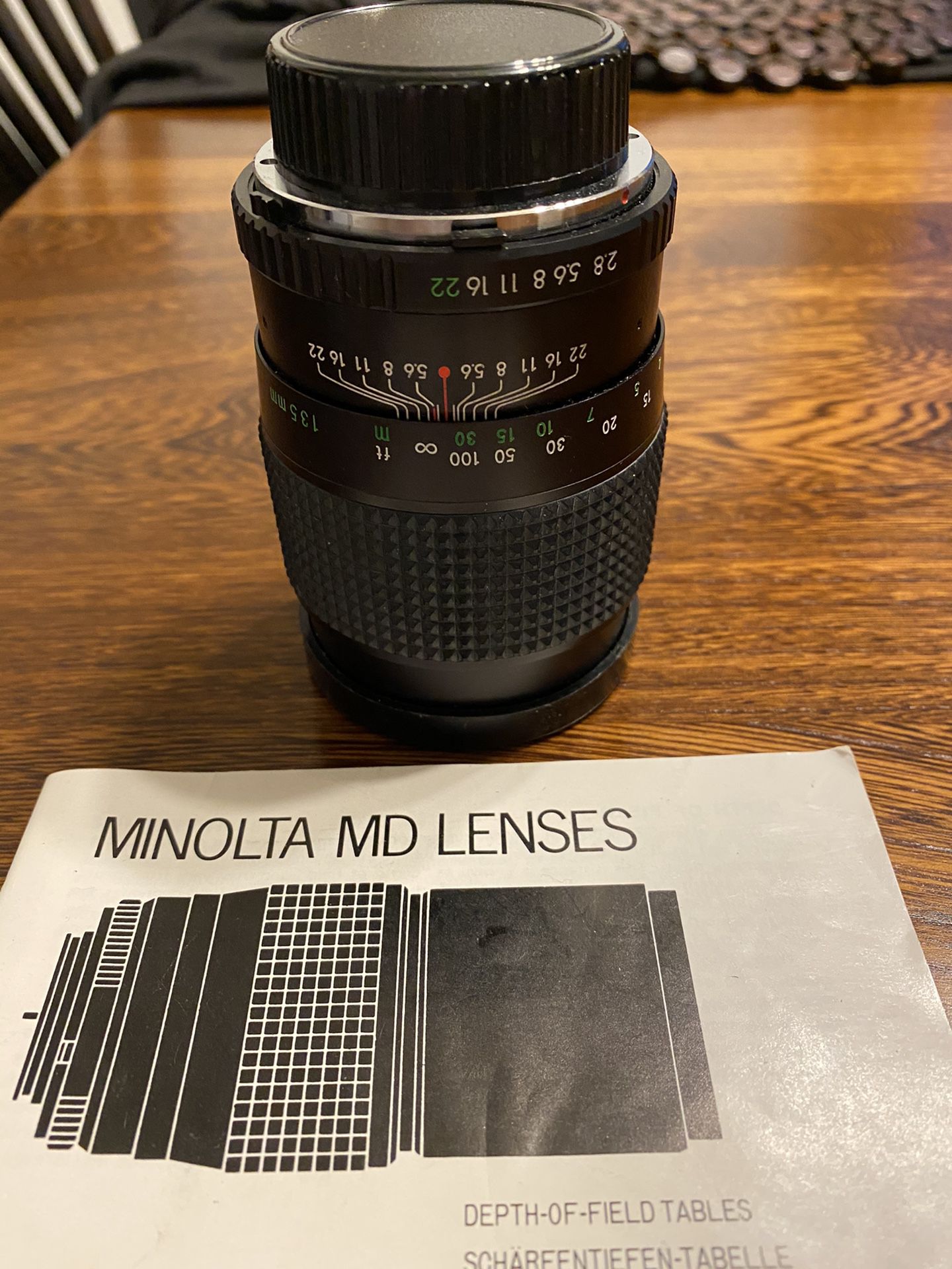 Minolta MD Lense