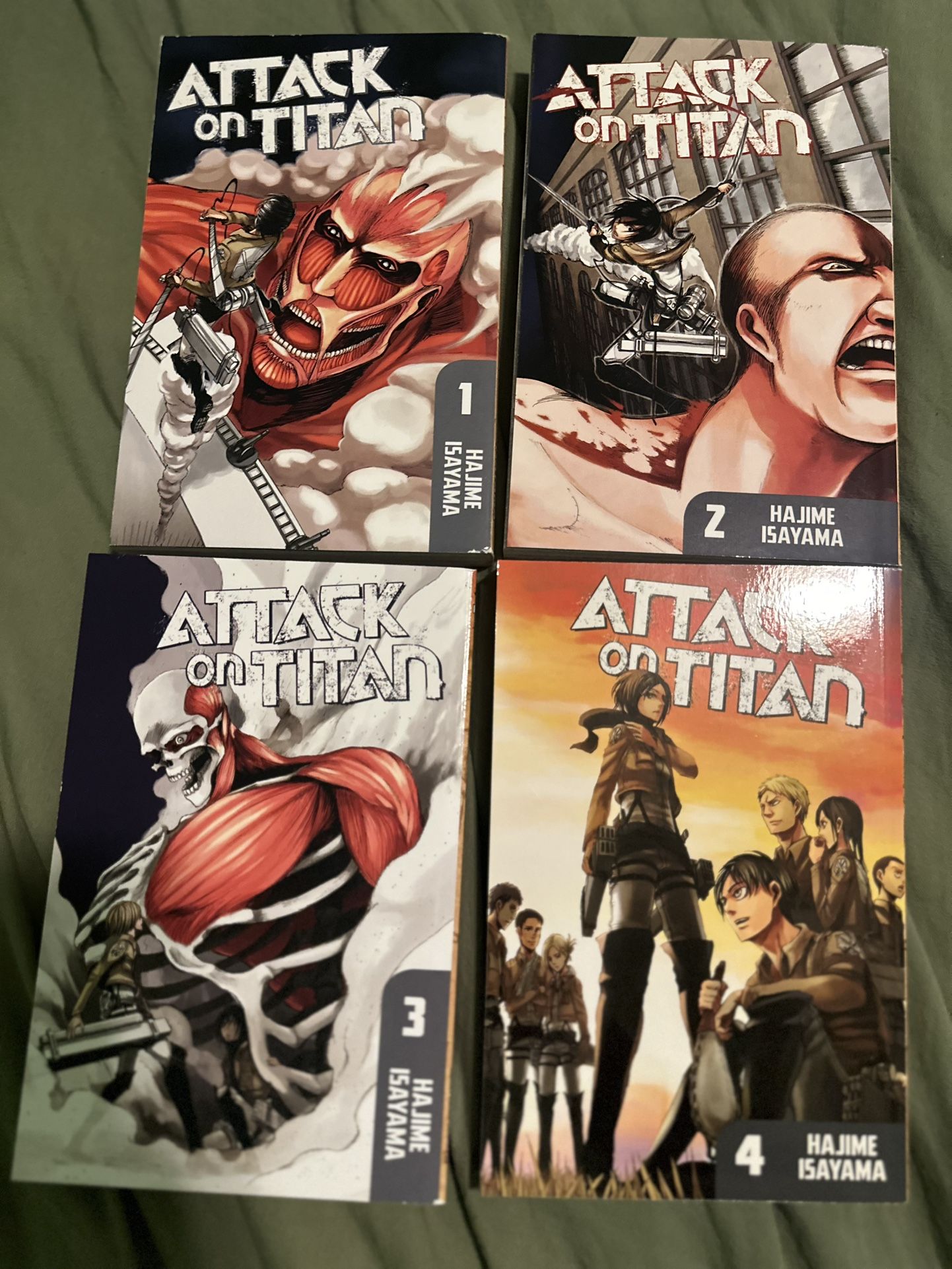 Attack On Titan Manga Book 