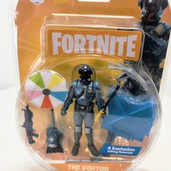 Fortnite “The Visitor” Action Figure – Early Game Survival Kit (4")