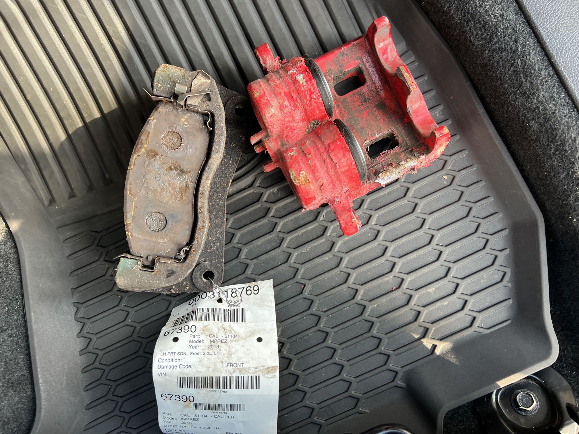 Subaru Impreza Brake