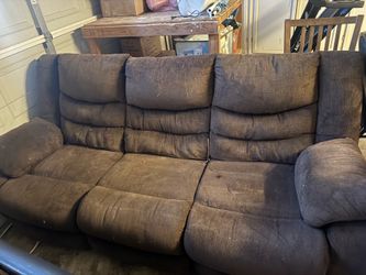 Chocolate Brown Couch